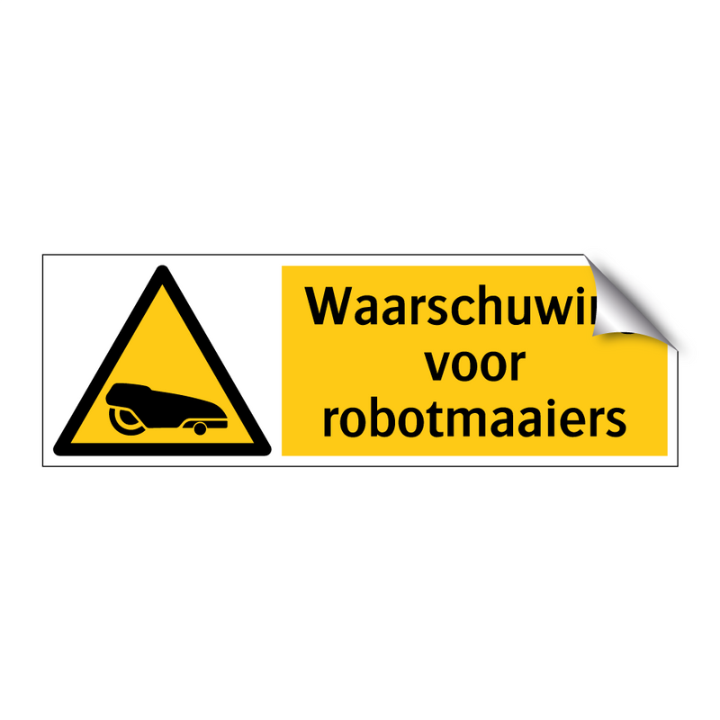 Waarschuwing voor robotmaaiers