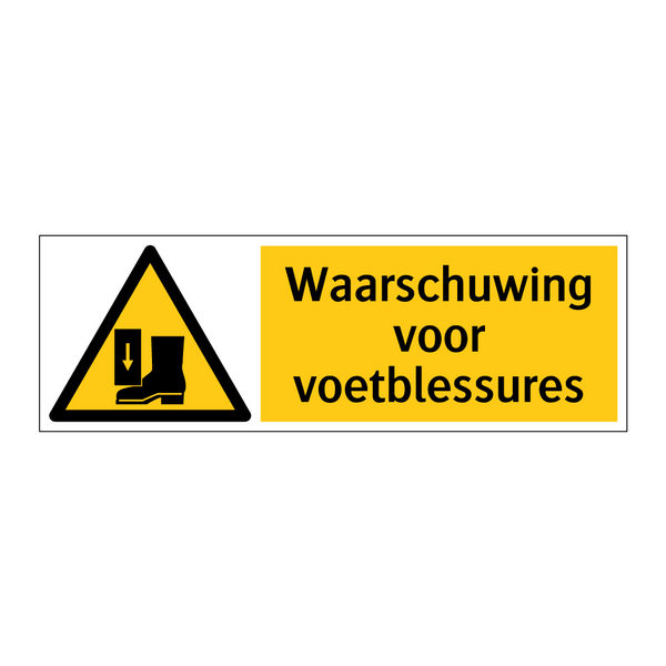 Waarschuwing voor voetblessures