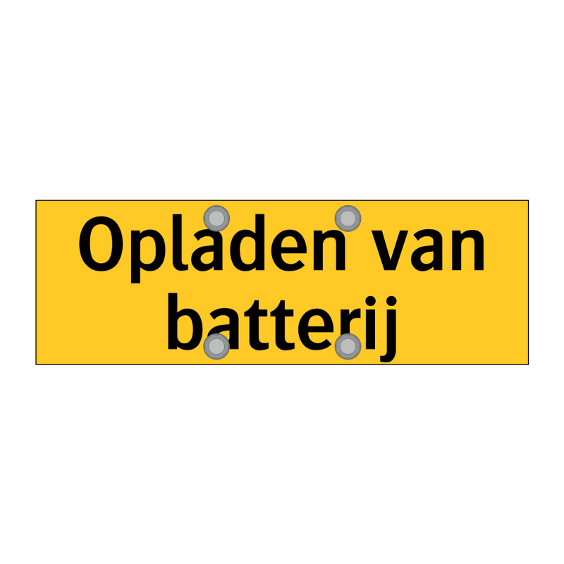 Opladen van batterij & Opladen van batterij & Opladen van batterij