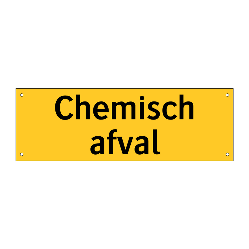 Chemisch afval & Chemisch afval & Chemisch afval & Chemisch afval & Chemisch afval & Chemisch afval