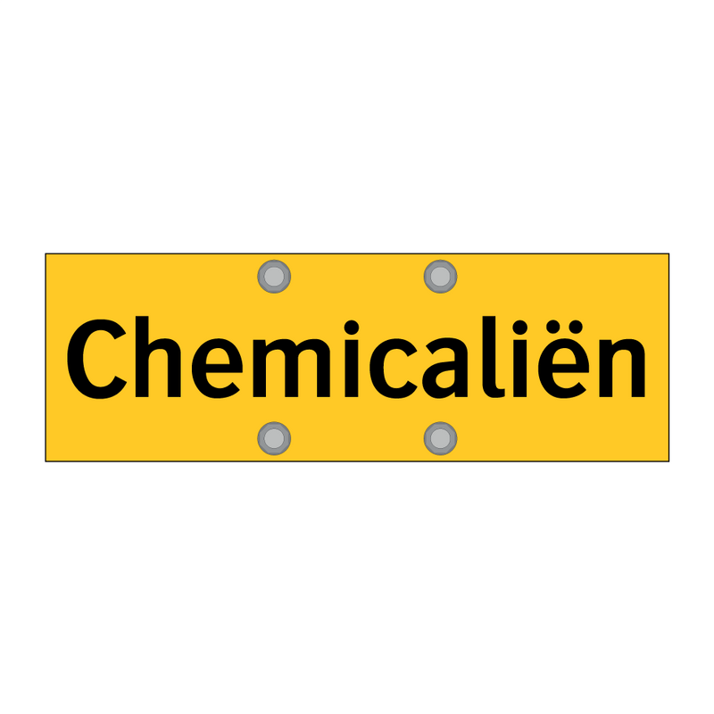 Chemicaliën & Chemicaliën & Chemicaliën