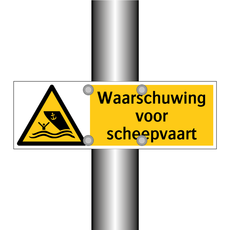 Waarschuwing voor scheepvaart