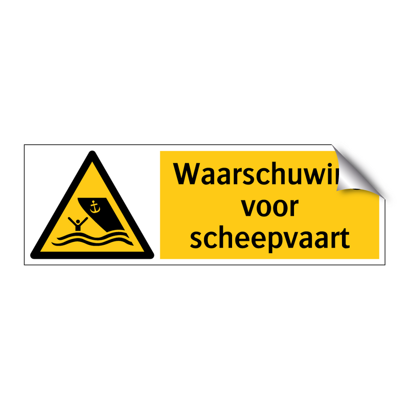 Waarschuwing voor scheepvaart