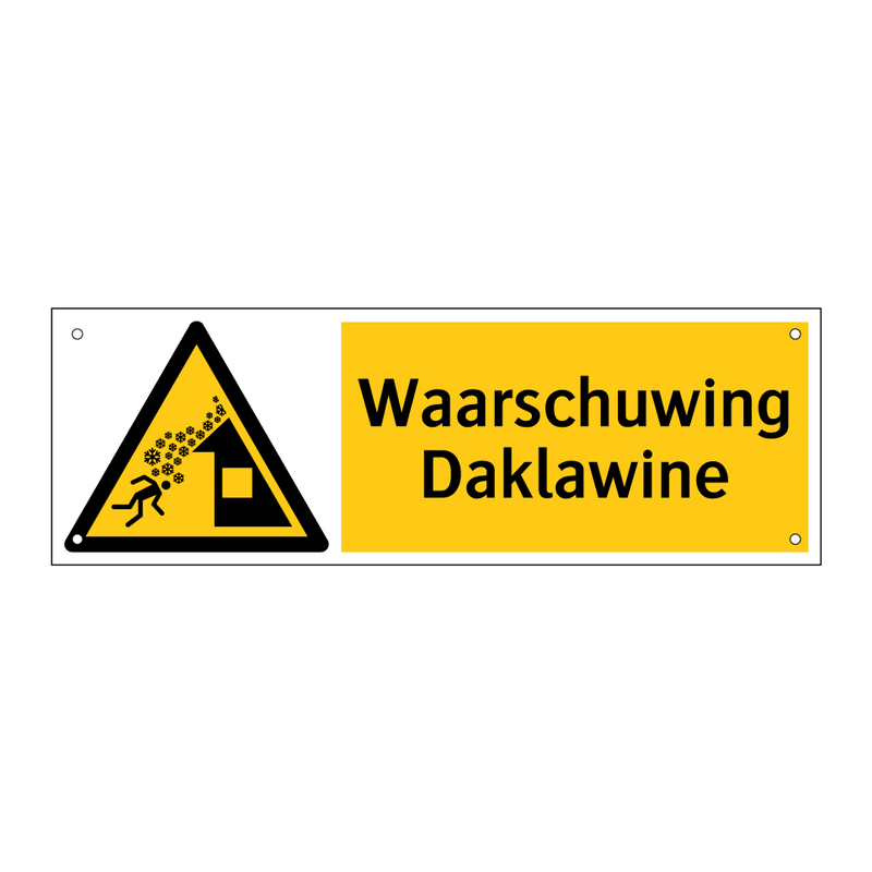 Waarschuwing Daklawine