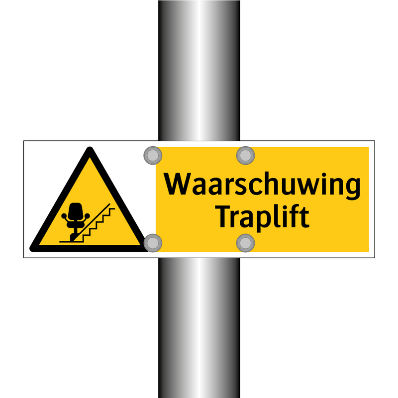 Waarschuwing Traplift