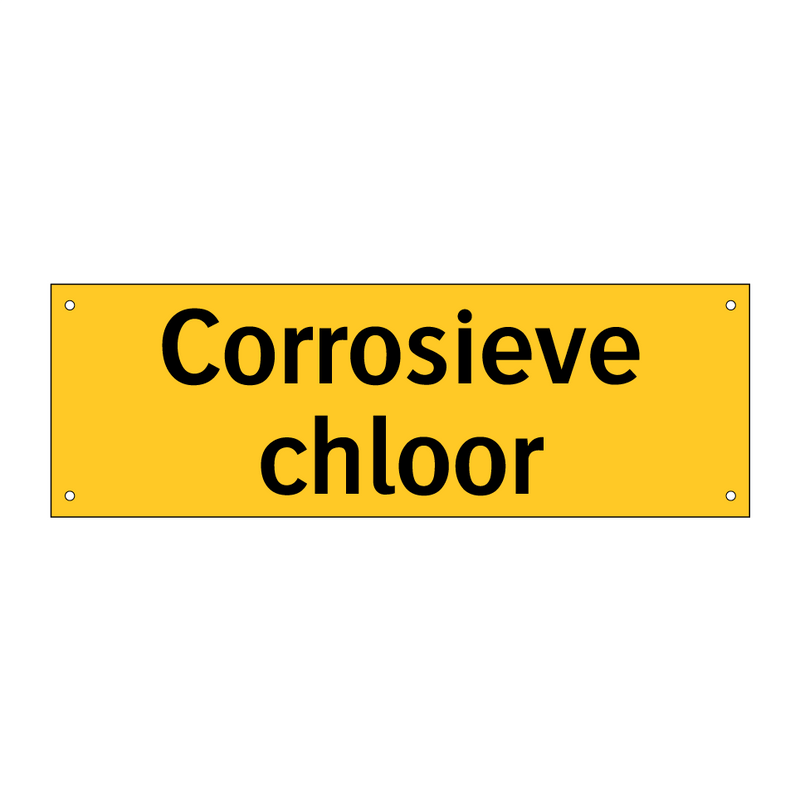 Corrosieve chloor