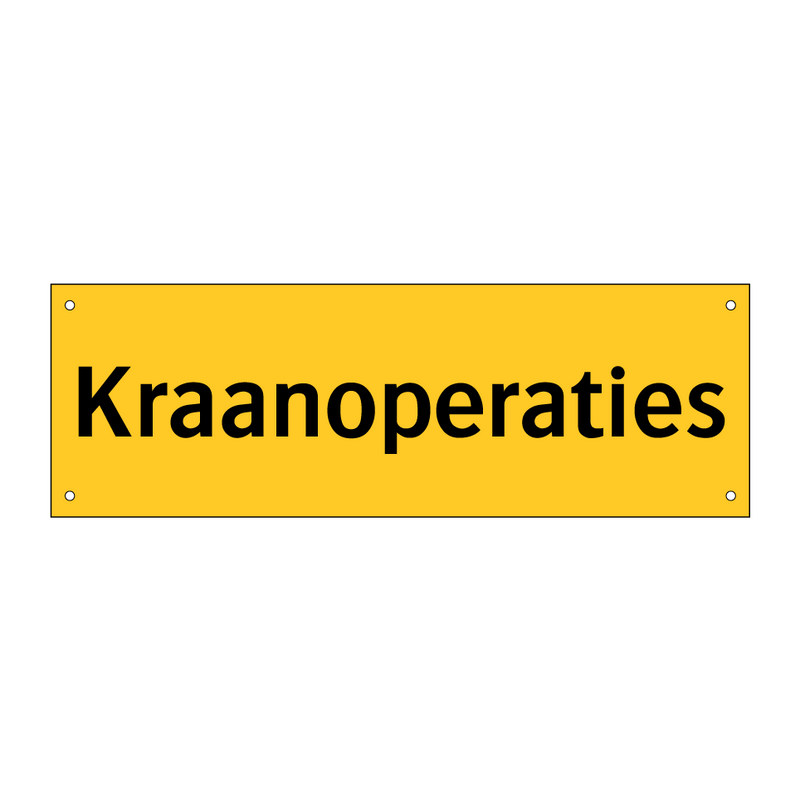 Kraanoperaties & Kraanoperaties & Kraanoperaties & Kraanoperaties & Kraanoperaties & Kraanoperaties