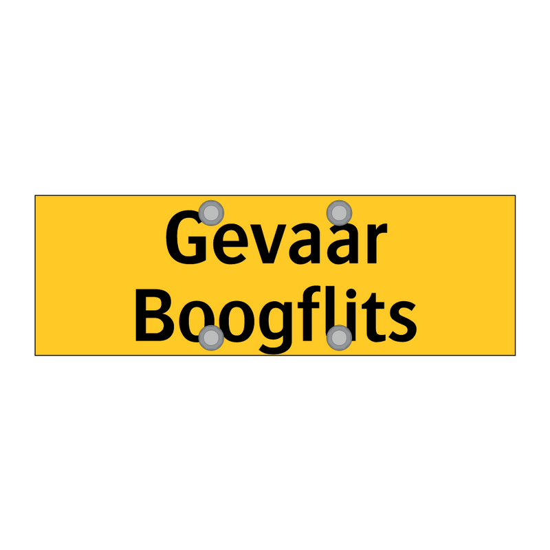 Gevaar Boogflits & Gevaar Boogflits & Gevaar Boogflits