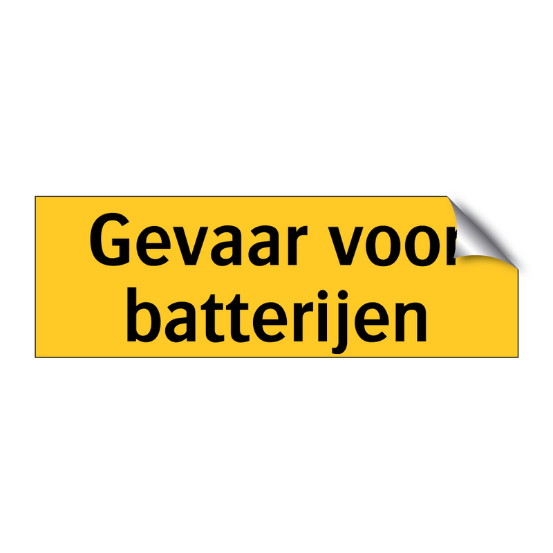 Gevaar voor batterijen & Gevaar voor batterijen & Gevaar voor batterijen & Gevaar voor batterijen