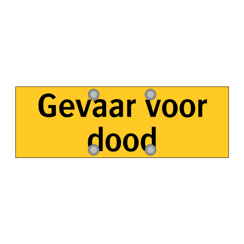 Gevaar voor dood & Gevaar voor dood & Gevaar voor dood